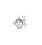 日常の坊主頭マン（個別スタンプ：15）