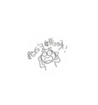 日常の坊主頭マン（個別スタンプ：25）