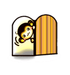おサルのスタンプ（個別スタンプ：25）