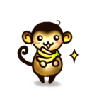 おサルのスタンプ（個別スタンプ：34）