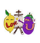 ナスソース（個別スタンプ：5）