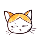 ハチワレむっちり②（個別スタンプ：8）