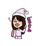 ママ＆ぶたまんスタンプ（個別スタンプ：5）