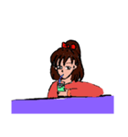 女子こ（個別スタンプ：2）