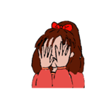女子こ（個別スタンプ：4）