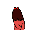 女子こ（個別スタンプ：5）