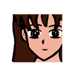 女子こ（個別スタンプ：8）