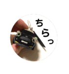 羊毛フェルトのミニカースタンプ（個別スタンプ：27）