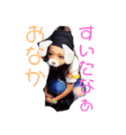 ワンpi❤しいちゃん（個別スタンプ：3）