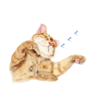 手描きねこちゃん（個別スタンプ：2）