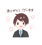 サラリーマンの日常スタンプ（個別スタンプ：1）