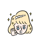 それでは聴いて下さい今週第1位『女と男』（個別スタンプ：2）
