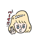 それでは聴いて下さい今週第1位『女と男』（個別スタンプ：9）