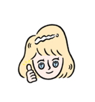 それでは聴いて下さい今週第1位『女と男』（個別スタンプ：17）