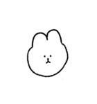 うさぎさんねこさん（個別スタンプ：1）