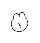 うさぎさんねこさん（個別スタンプ：3）