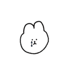うさぎさんねこさん（個別スタンプ：8）