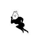 うさぎさんねこさん（個別スタンプ：36）