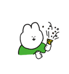 うさぎさんねこさん（個別スタンプ：38）