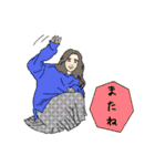 大人女子たち（個別スタンプ：23）