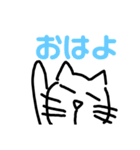 テキトーに手書き猫？（個別スタンプ：14）