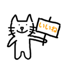 テキトーに手書き猫？（個別スタンプ：24）