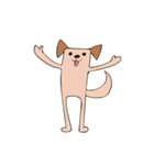 二足歩行犬（個別スタンプ：32）