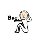 白タイツの人。（個別スタンプ：16）