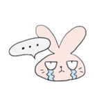 普段使いスタンプ(うさぎ)（個別スタンプ：4）