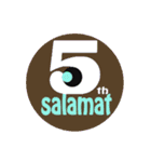 salamatナンバー（個別スタンプ：5）