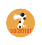 salamatナンバー（個別スタンプ：15）