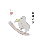 トリさんの1日（個別スタンプ：1）