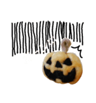 羊毛フェルト ハロウィン かぼちゃ（個別スタンプ：13）