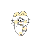 うさぎのおはぎ！（個別スタンプ：5）