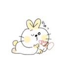 うさぎのおはぎ！（個別スタンプ：6）