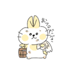 うさぎのおはぎ！（個別スタンプ：25）