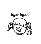 アシメ前髪girl♡姉妹（個別スタンプ：4）