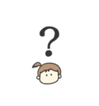 女の子とうさぎと釣り（個別スタンプ：8）