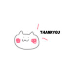 ゆるゆるほんわかネコちゃん（個別スタンプ：2）