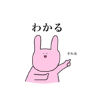 毎日つかえるうさぎ（個別スタンプ：19）