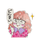 めがねガール2（個別スタンプ：5）