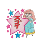 めがねガール2（個別スタンプ：9）