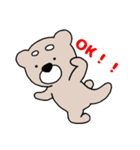 クマスケ★☆（個別スタンプ：9）