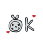 うさタン＊～よくつかぅver（個別スタンプ：3）