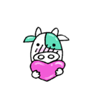 緑のうしくん（個別スタンプ：14）