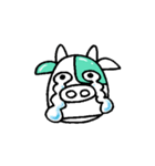 緑のうしくん（個別スタンプ：23）