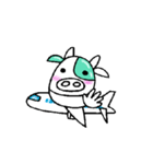 緑のうしくん（個別スタンプ：33）