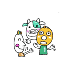 緑のうしくん（個別スタンプ：40）