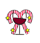 ワインとともに、冬（個別スタンプ：21）