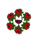 ワインとクリスマス（冬スタンプ）（個別スタンプ：23）